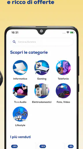 Euronics - Offerte Elettronica screenshot