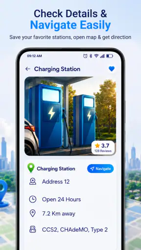 EV Charging Stations Locator screenshot