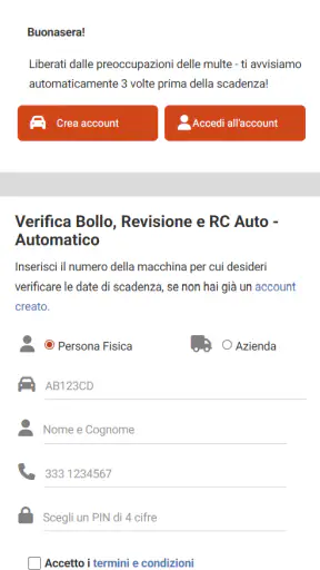 Evita Multe - Bollo, RCA, Rev screenshot
