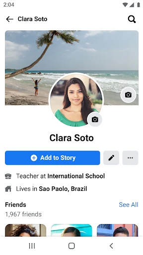 Facebook Lite screenshot