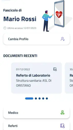 Fascicolo Sanitario Sardegna screenshot