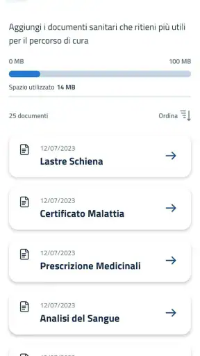 Fascicolo Sanitario Sardegna screenshot