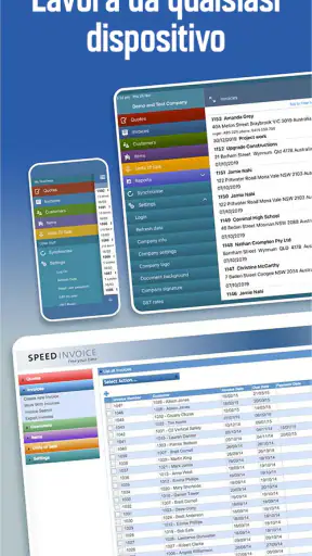 Fattura e preventivo screenshot