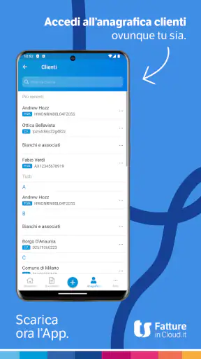 Fatture in Cloud screenshot