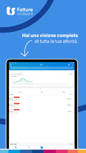 Fatture in Cloud screenshot