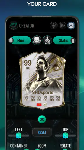 FC 27: FUT Card Creator screenshot