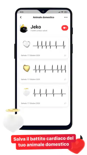 Feel: Sentire il battito cardi screenshot