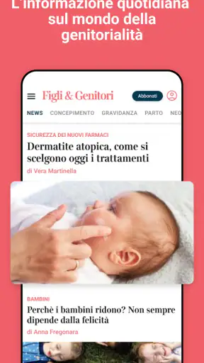 Figli & Genitori - Corriere screenshot
