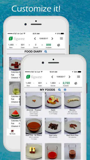 Figwee Visual Food Diary screenshot