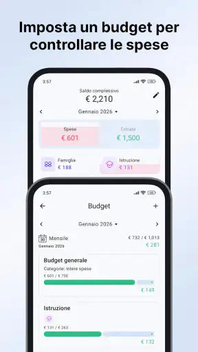 Finadyx: Spese e Budget screenshot