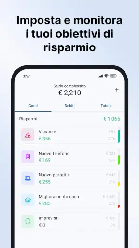 Finadyx: Spese e Budget screenshot