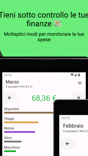 Financiator gestione di spese screenshot