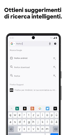 Firefox: il browser riservato screenshot