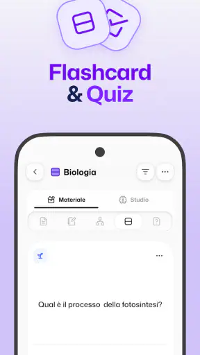 Flashka – Flashcard e Quiz AI screenshot