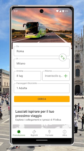 FlixBus: Prenota biglietti screenshot