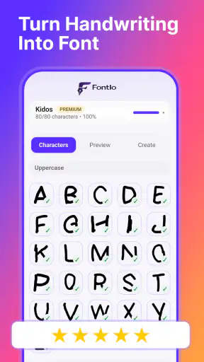 Fontlo screenshot