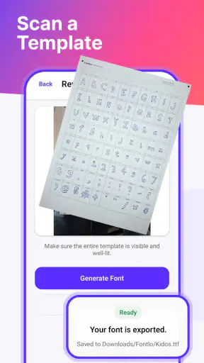 Fontlo screenshot