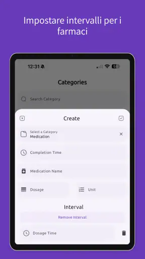 FoodLog - Diario alimentare screenshot