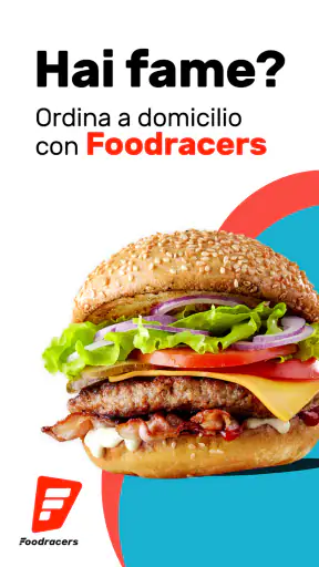 Foodracers: cibo a domicilio screenshot