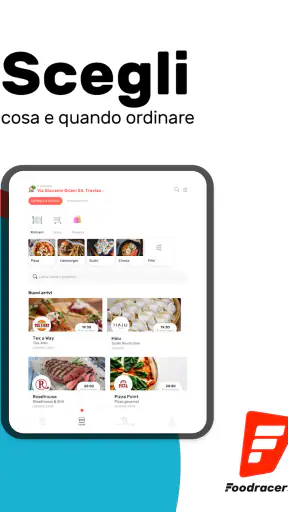 Foodracers: cibo a domicilio screenshot