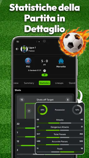 Football Live Scores & Match screenshot