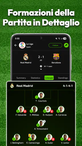 Football Live Scores & Match screenshot