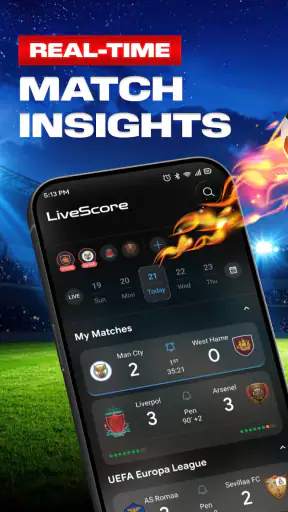 Football Score: Live & Fast screenshot