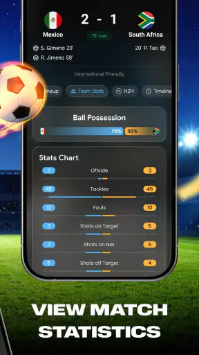 Football Score: Live & Fast screenshot