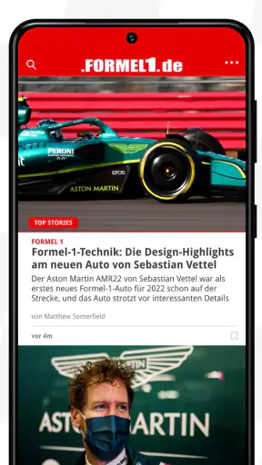 Formel1.de screenshot