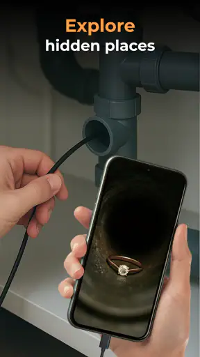 Fotocamera Endoscopica USB OTG screenshot