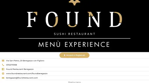 Found Restaurant screenshot