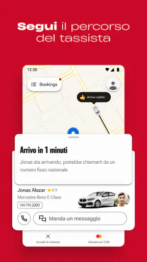 Freenow by Lyft – taxi e oltre screenshot