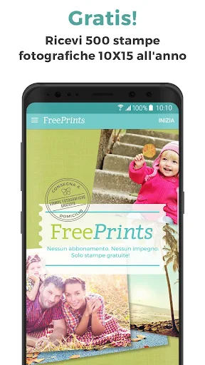 FreePrints Stampe fotografiche screenshot