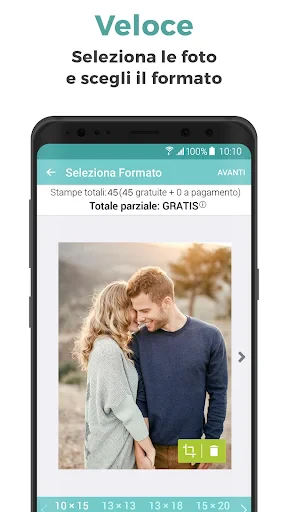 FreePrints Stampe fotografiche screenshot