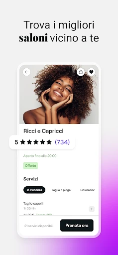 Fresha per i clienti screenshot