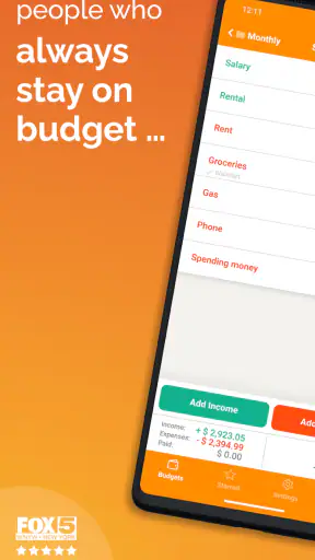 Fudget: Expense Tracker screenshot