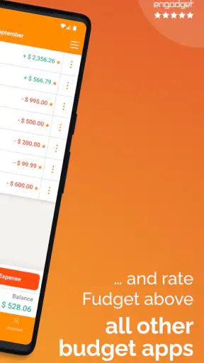 Fudget: Expense Tracker screenshot