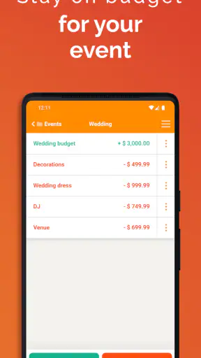 Fudget: Expense Tracker screenshot