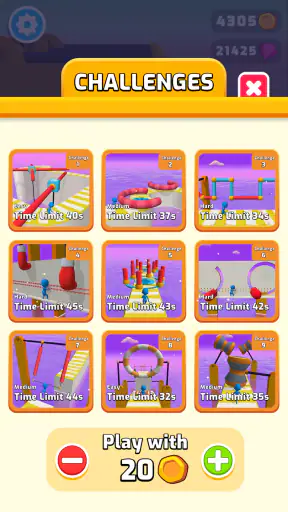 Fun Race 3D — Corsa e parkour screenshot