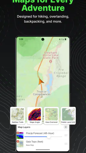 Gaia GPS (Topografiche) screenshot