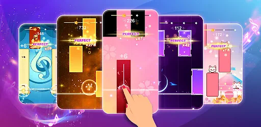 Galaxy Piano: Scrolling Rush screenshot