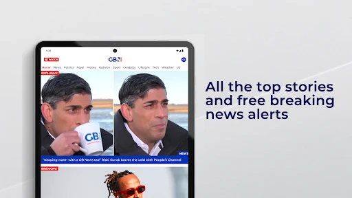 GB News screenshot