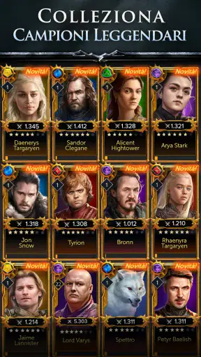 GDR Game of Thrones: Leggende screenshot