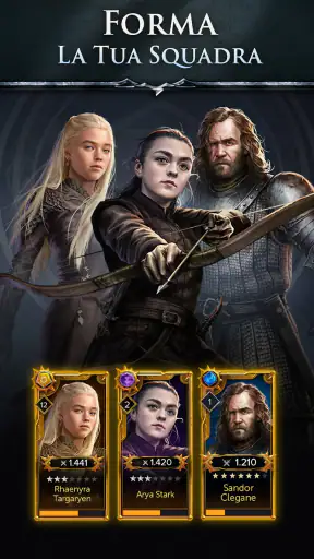 GDR Game of Thrones: Leggende screenshot