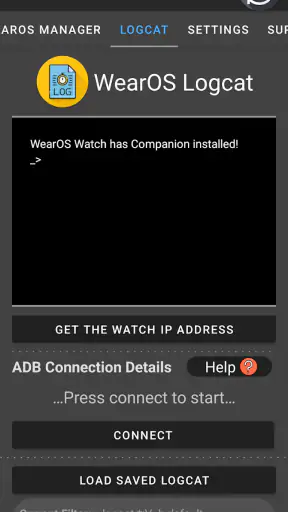 GeminiMan WearOS Manager screenshot