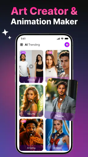 Generatore video AI screenshot