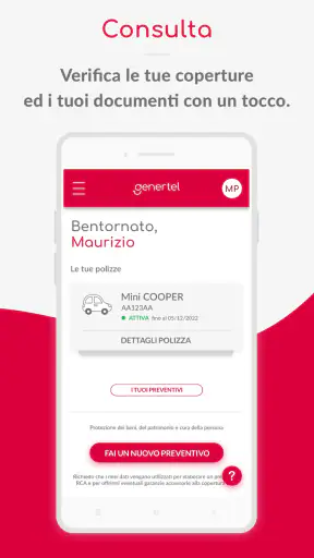Genertel+ screenshot