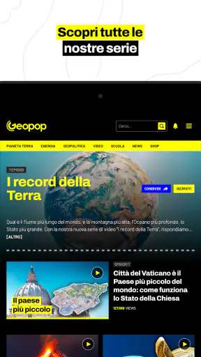 Geopop screenshot