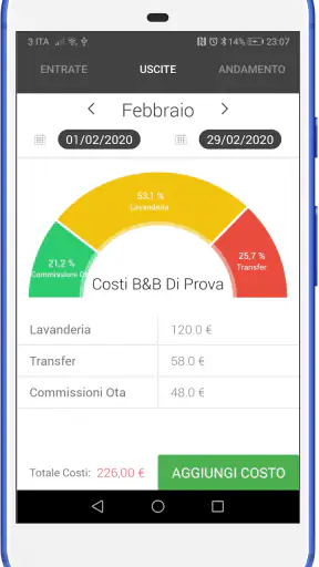 Gestione prenotazioni per B&B screenshot