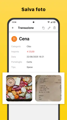 Gestore di denaro screenshot